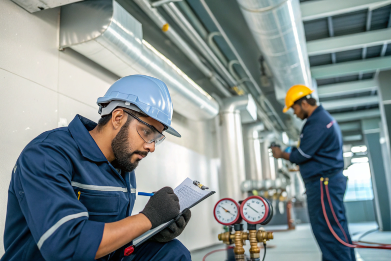 فحص وموازنة ومعايرة التكييف